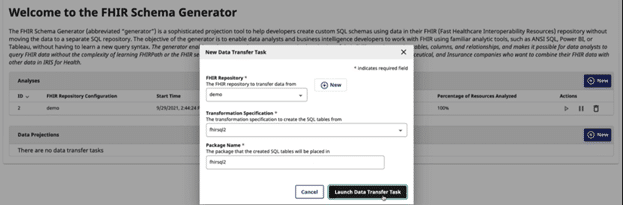 Introduction to FHIR SQL Builder 3