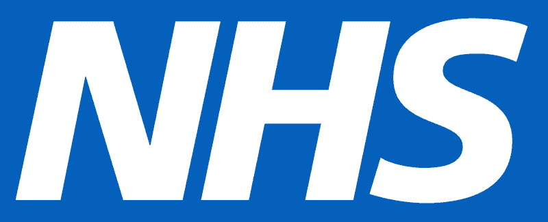 NHS White Logo