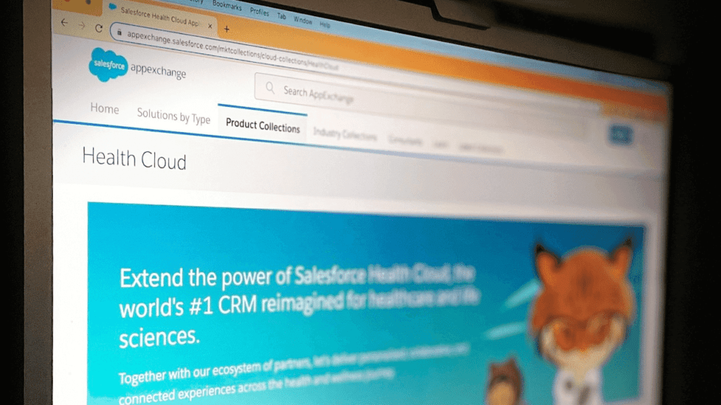 Salesforce Health Cloud Interface