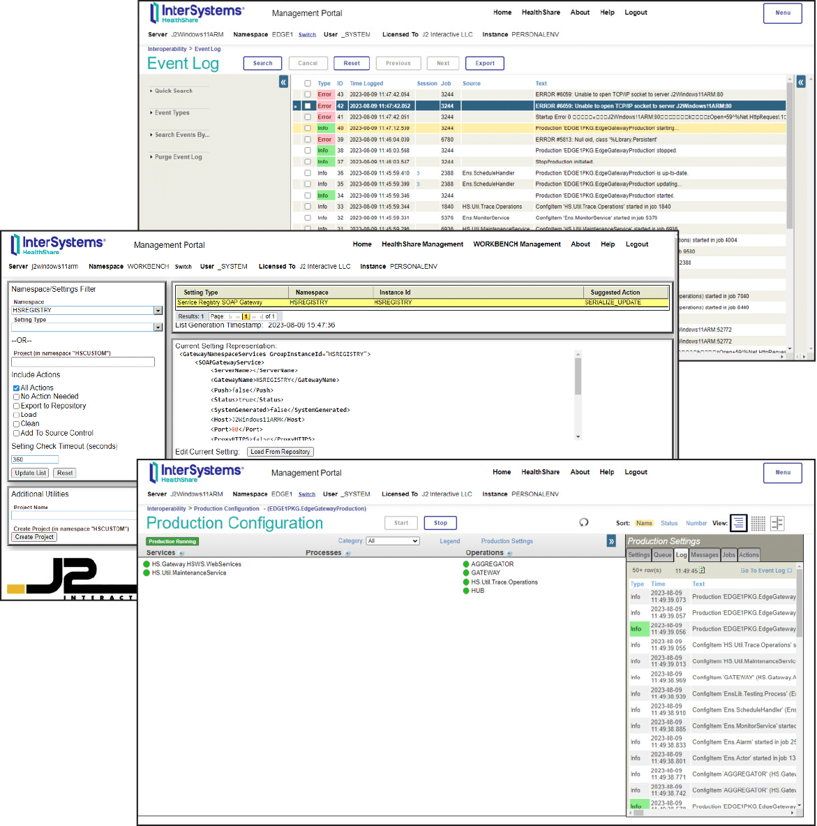 Settings Framework Screenshots
