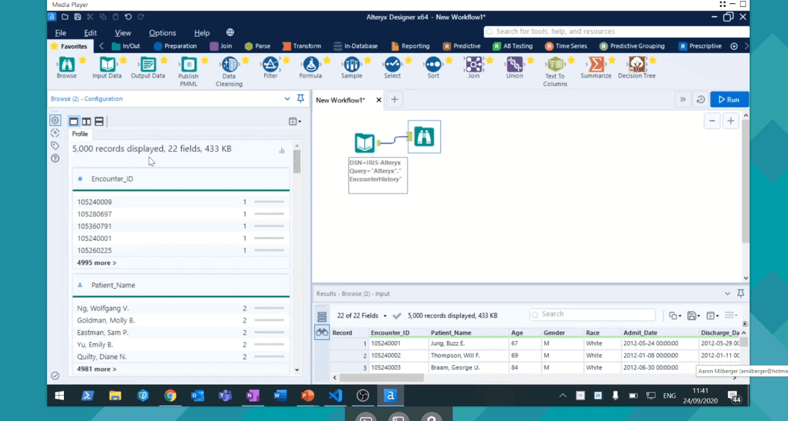 Using Alteryx with InterSystems IRIS to Craft Your Analytics