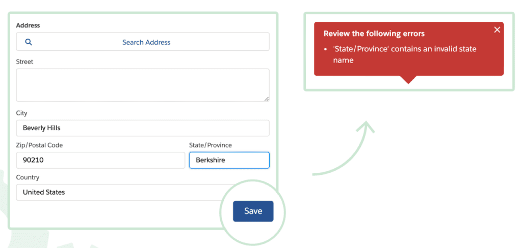 AddressTools State Name Validation