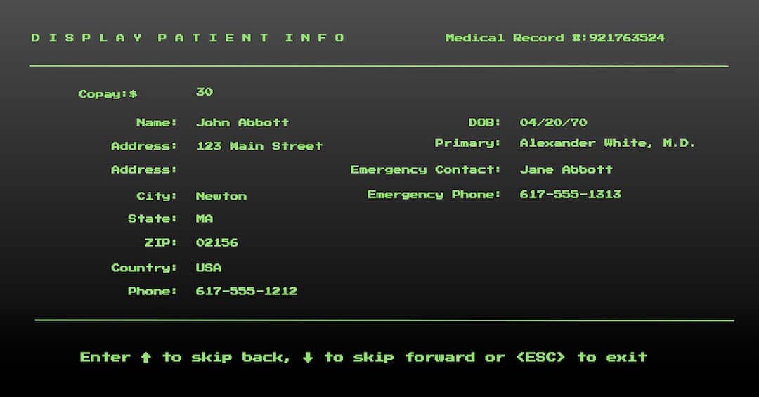 Healthcare Call Center Green Screen